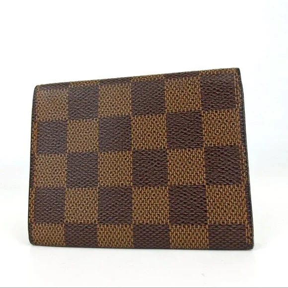 AUTH LOUIS VUITTON Damier Anvelpe Cult de Visit Card Case Holder - Picture 2 of 10